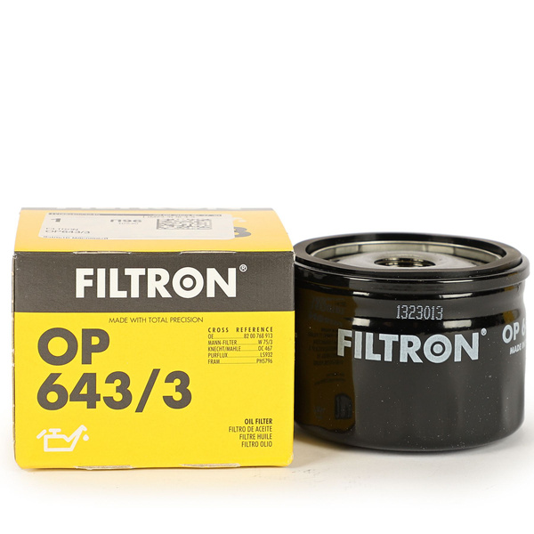 Фильтр масляный FILTRON OP643/3 - купить по выгодным ценам в интернет ...