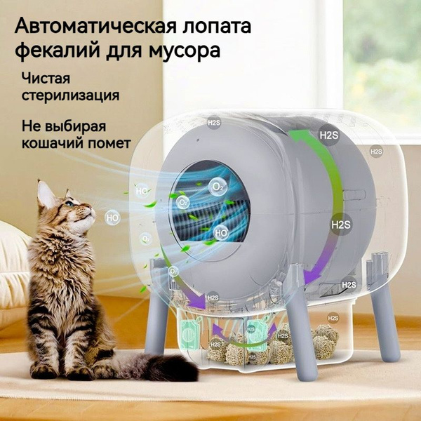 Интеллектуальная автоматическая уборка, полностью закрытый ящик для ...