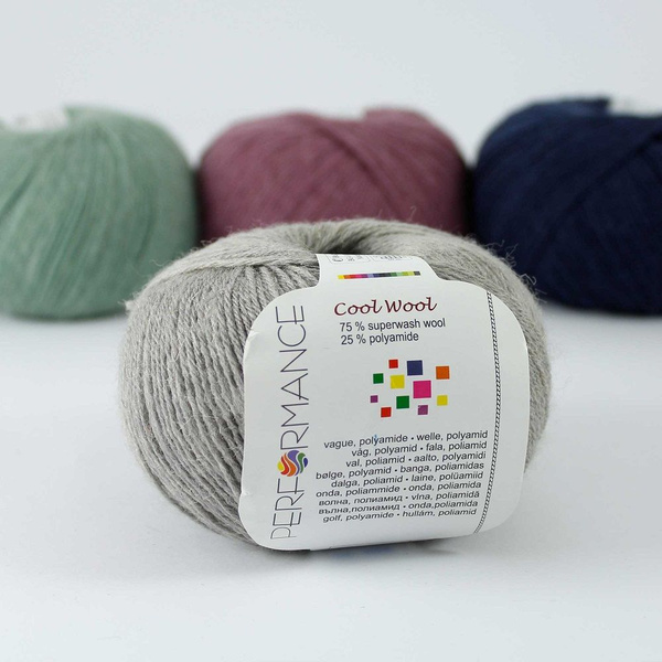 Пряжа Performance Cool Wool, цвет 234, 1 шт. (75% шерсть, 25% полиамид ...