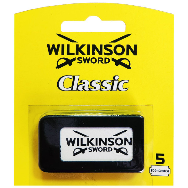 Wilkinson Sword Лезвия CLASSIC Double Edge, двусторонние классические ...
