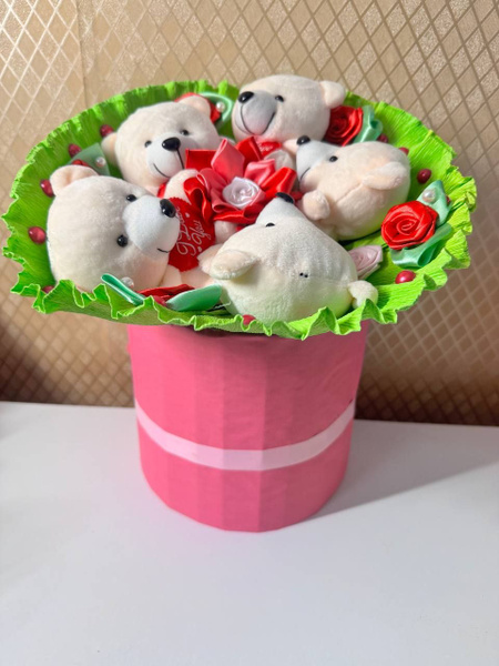 Букет из игрушек - купить с доставкой по выгодным ценам в интернет ...