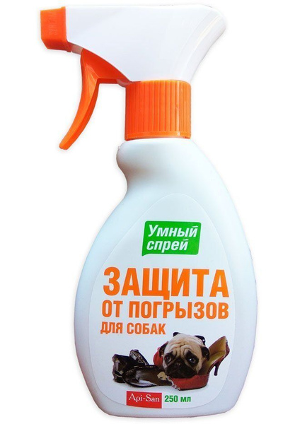 Apicenna Умный спрей Защита от погрызов и царапания для собак 200мл ...