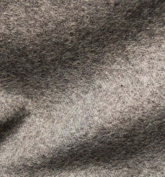 Ткань пальтовая серая, валяная мягкая, ш134см, 0,5 м купить на OZON по ...