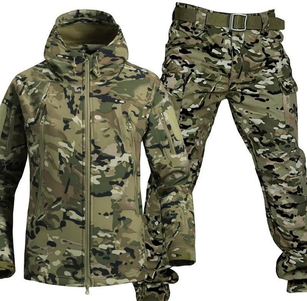 Тактический мужской демисезонный костюм Softshell 2XL Софтшелл ...