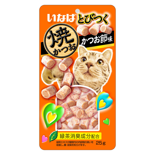 Лакомство для кошек INABA Tobitsuku Yaki Katsuo со вкусом кацуобуси 25г ...