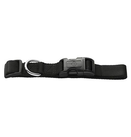 Hunter Smart Ecco / Ошейник Хантер для собак нейлон Черный, S (30-45см ...