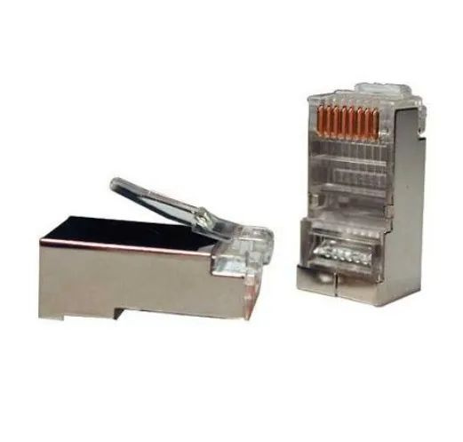 Коннектор Hyperline PLUG-8P8C-U-C5-SH-100 купить на OZON по низкой цене ...
