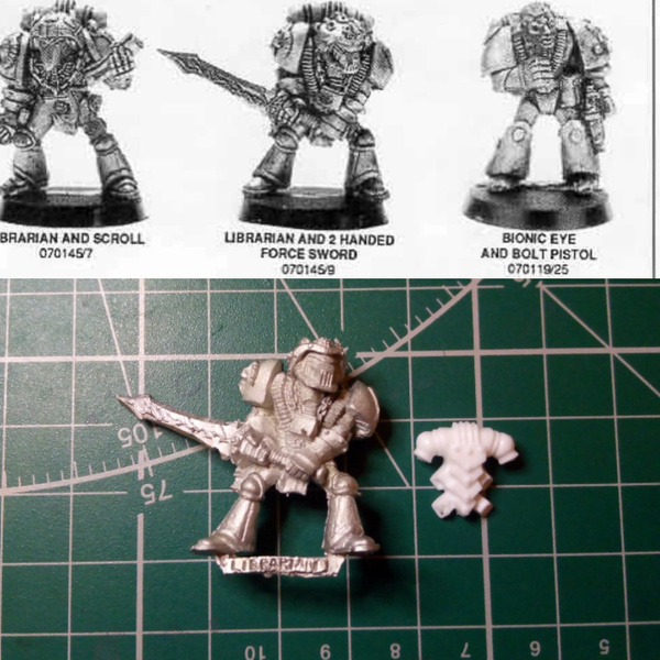 ROGUE TRADER ESPACE Marine Mki Thunder Armure Halberd Warhammer 40,000