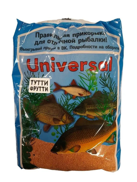 Прикормка Universal рыболовная "Тутти-Фрутти" 700г. - купить с ...