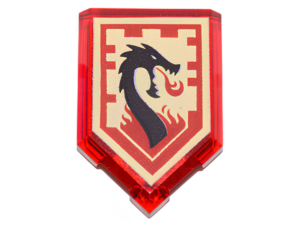 Пятиугольная плитка Lego Tile, Modified 2 x 3 Pentagonal with Nexo ...