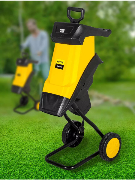 Садовый электрический измельчитель травы и веток HUTER ESH-2500 купить ...