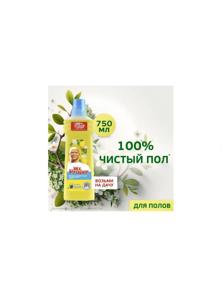 Мистер Пропер 750мл Лимон жидкий купить на OZON по низкой цене (1739862059)