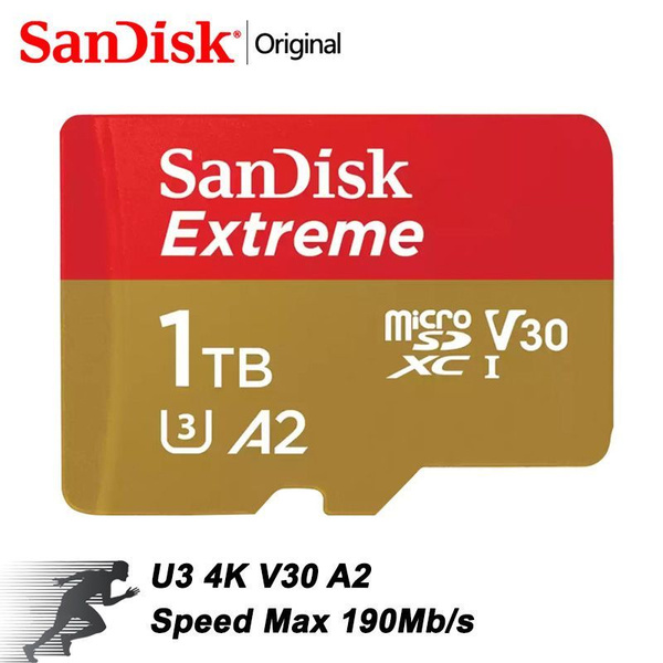 SanDisk Карта памяти Extreme 1 ТБ (SDSQXAV-1T00) купить на OZON по ...