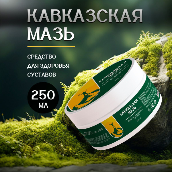 Кавказская мазь - Натуральное средство для суставов и связок купить на ...