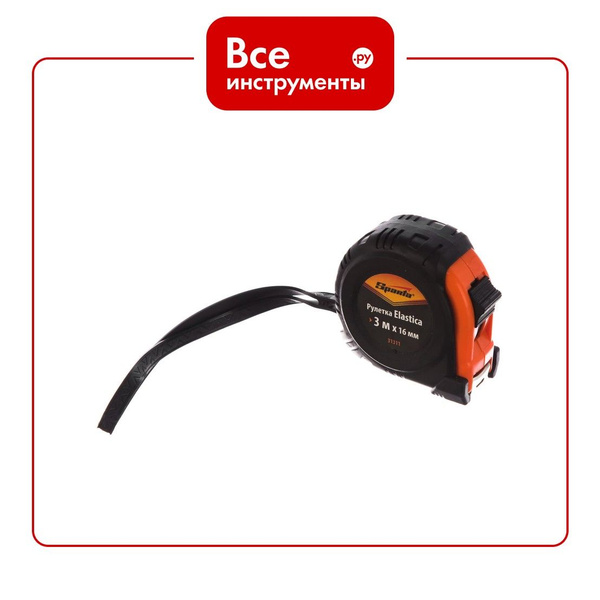 Рулетка 3 м х 16 мм Elastica SPARTA 31311 купить на OZON по низкой цене ...