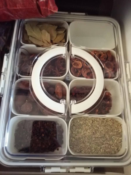 Большой контейнер пищевой с крышкой для хранения и заморозки продуктов ...