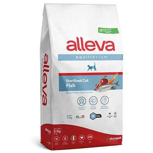 Alleva Equilibrium Sterilized Fish / Сухой корм Аллева для ...