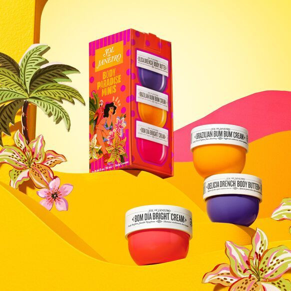 Sol De Janeiro Набор кремов для тела Body Paradise Minis set, 3 х 25 мл ...
