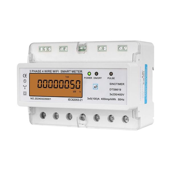 DTS6619-050 WIFI 80A 380V AC Трехфазный интеллектуальный ...