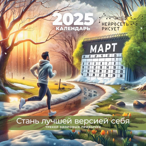 Издательство АСТ Календарь Стань лучшей версией себя Трекер здоровых ...