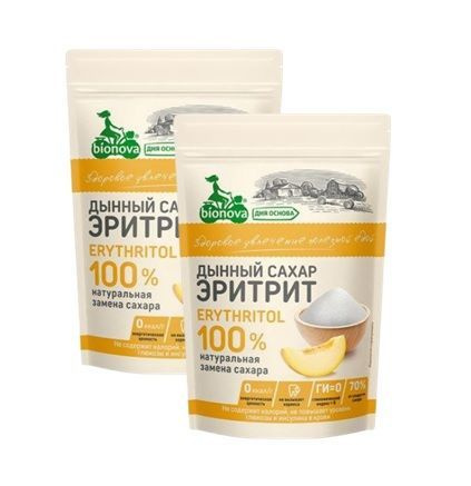 Эритрит "Дынный сахар" столовый подсластитель, 400г купить на OZON по ...
