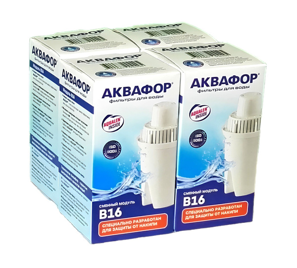 Картриджи Аквафор для кувшина В16 4 штуки 210л купить на OZON по низкой ...
