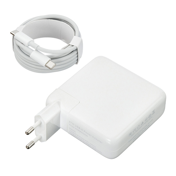 Блок питания для MacBook Pro A1707, зарядка USB TypeC 87W