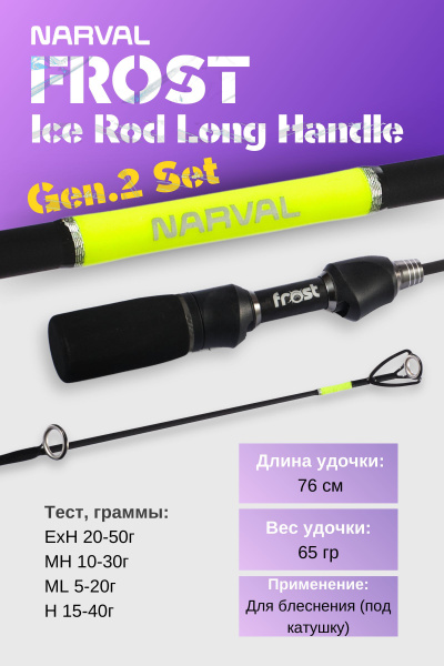 Удочка зимняя Narval Frost Ice, от 10 гр купить c доставкой на OZON по ...