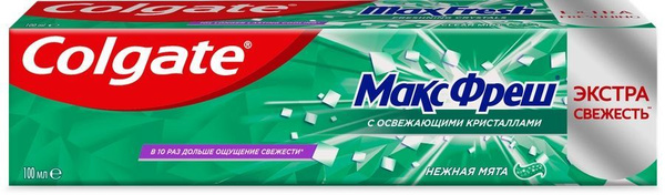 Зубная паста COLGATE Макс Фреш Нежная мята с освежающими кристаллами ...