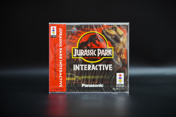 Flyer Jurassic Park Interactive – 3DO Japon, Chirashi Original, Très Bon état