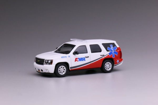 Машинка 596 MODEL 1:64 Chevrolet AMR medical vehicle white Die-cast ...