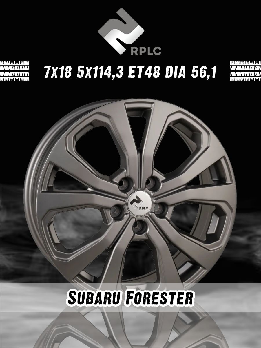 RPLC SU40 Колесный диск Литой 18x7" PCD5х114.3 ET48 D56.1