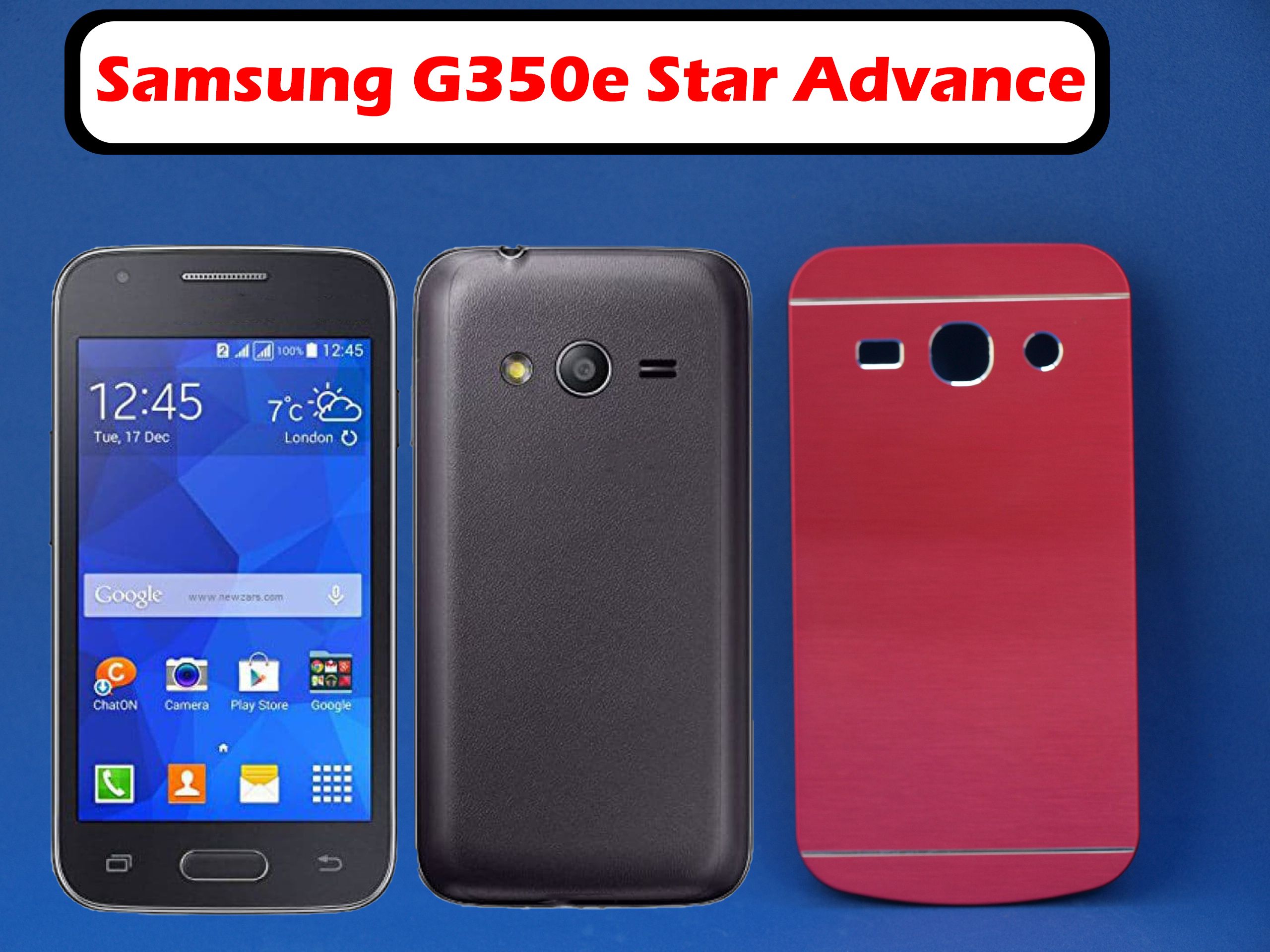 Чехол накладка для Samsung Galaxy Star Advance / G350E Красный, металл -  купить с доставкой по выгодным ценам в интернет-магазине OZON (1404545841)