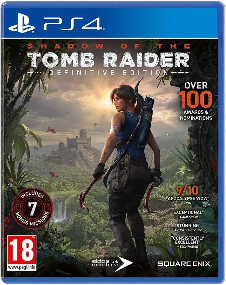 Игра Игра на диске Shadow of the Tomb Raider Definitive Edition (PS4,PS5,  Русская версия) (PlayStation 4, PlayStation 5, Русская версия) купить по  низкой цене с доставкой в интернет-магазине OZON (1428990274)