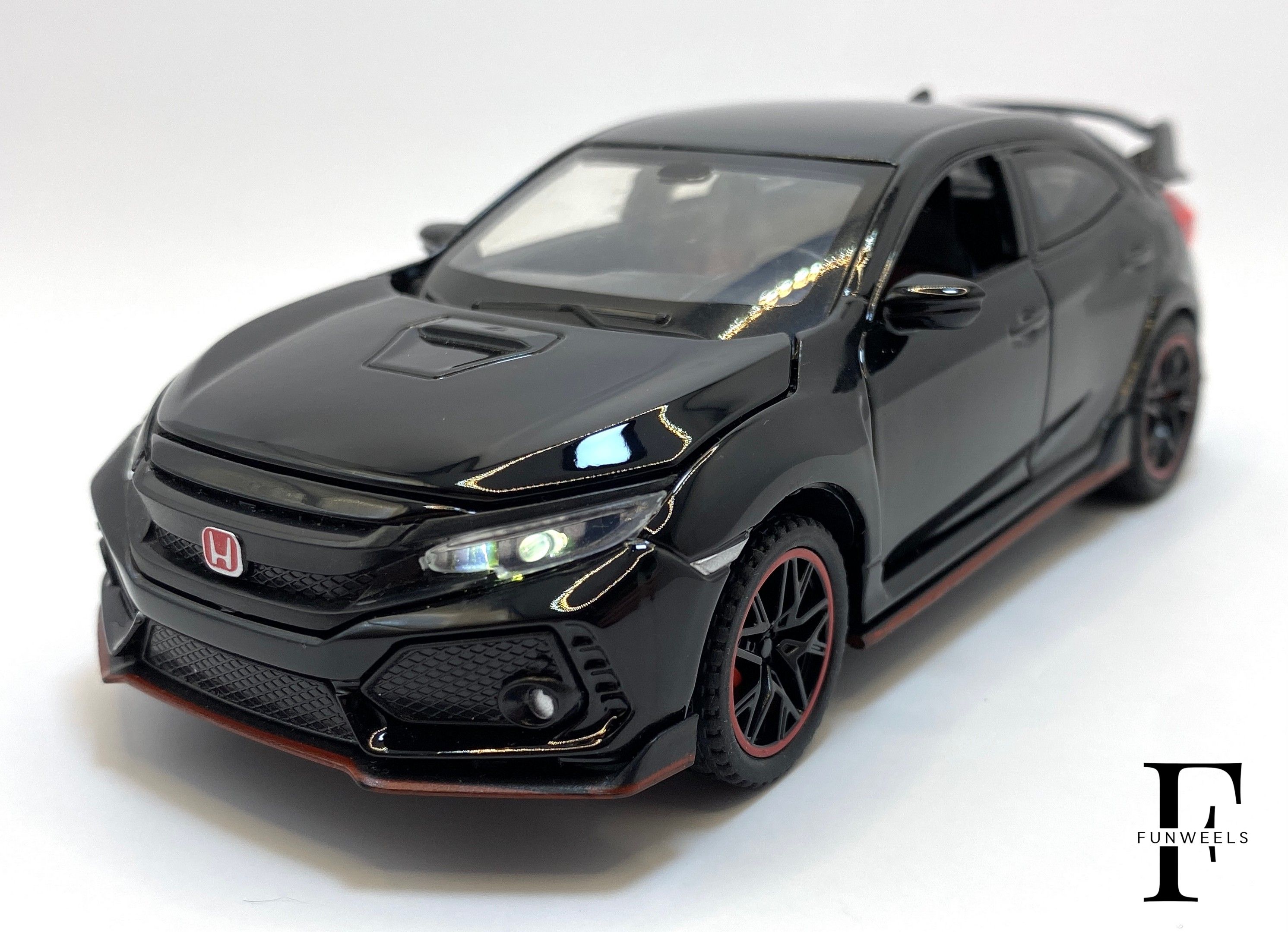 Детская игрушка металлическая Модель Honda Civic Type R (Хонда Цивик Тайп  Р) / Масштаб 1:32 - купить с доставкой по выгодным ценам в  интернет-магазине OZON (1444407447)