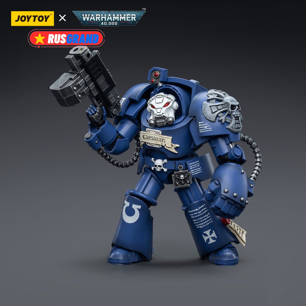 Подвижная фигурка JOYTOY Warhammer 40000 Ultramarines Terminators Brother  Caesaran - купить с доставкой по выгодным ценам в интернет-магазине OZON  (1336455787)