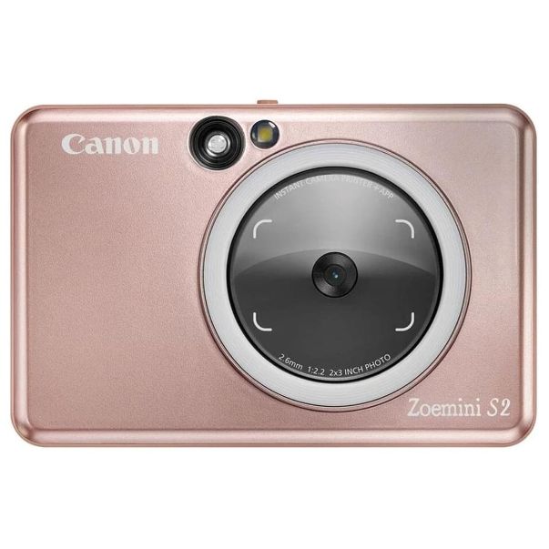 Фотокамера моментальной печати Canon Zoemini S2, Rose Gold (ZV-223 RG)