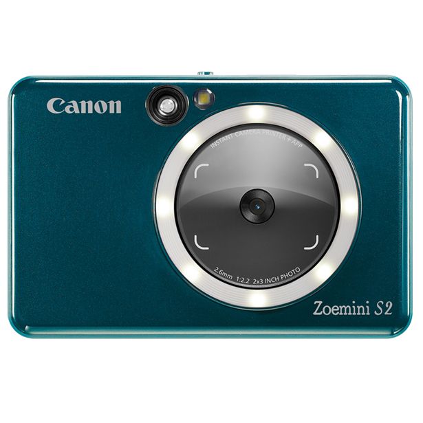 Фотокамера моментальной печати Canon Zoemini S2, Green (ZV-223 TL)