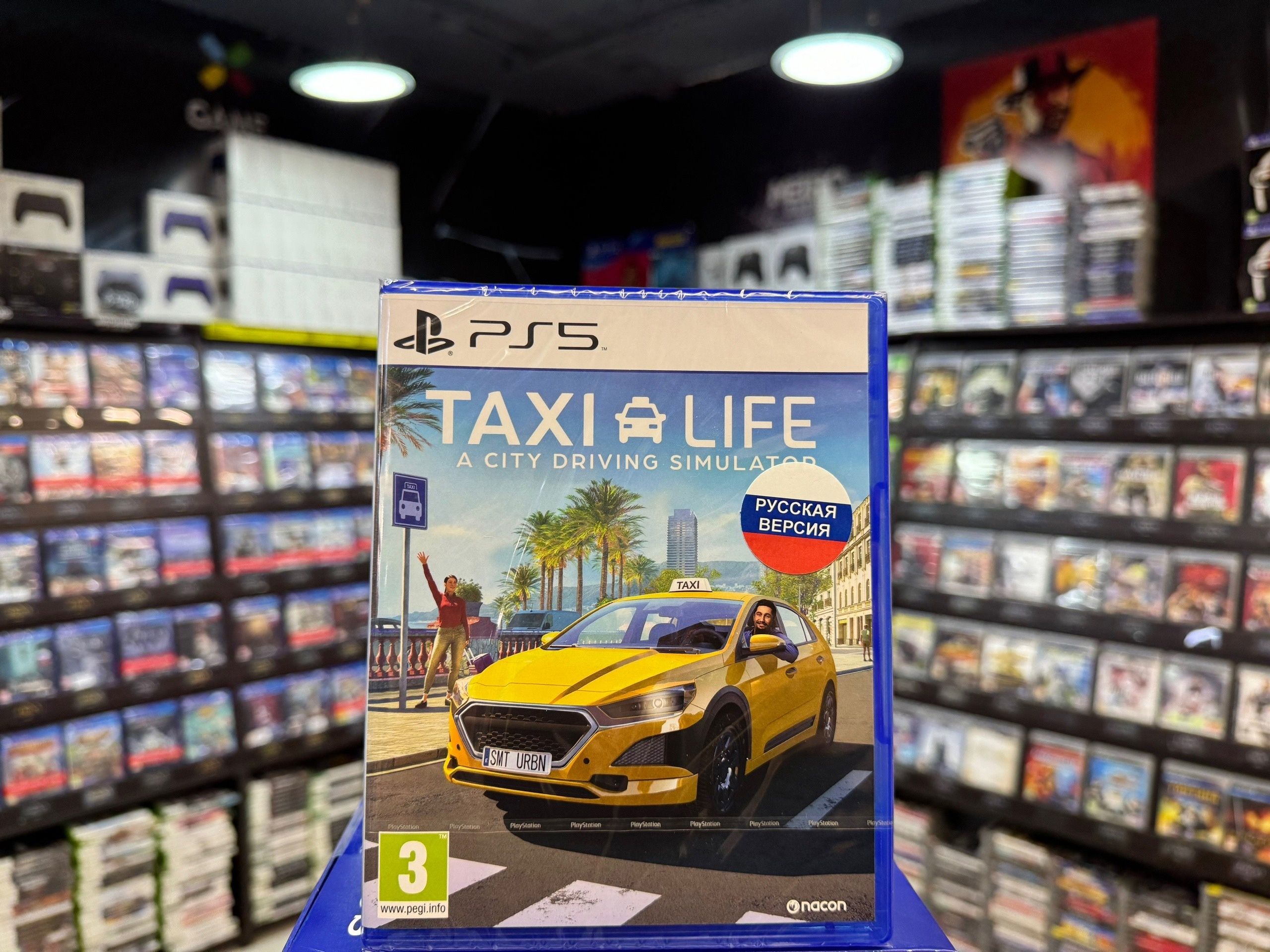 Игра Игра Taxi Life A City Driving Simulator PS5 (PlayStation 5 купить по  низкой цене с доставкой в интернет-магазине OZON (1472216829)