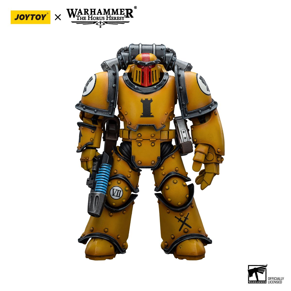 ПредложениепосрокуРучнаяручнаяиграJOYTOYWarhammer40K,оченьважнадлялюбителейигр!"ImperialFistsLegionMkIIITacticalSquadSergeantwithPowerFist"