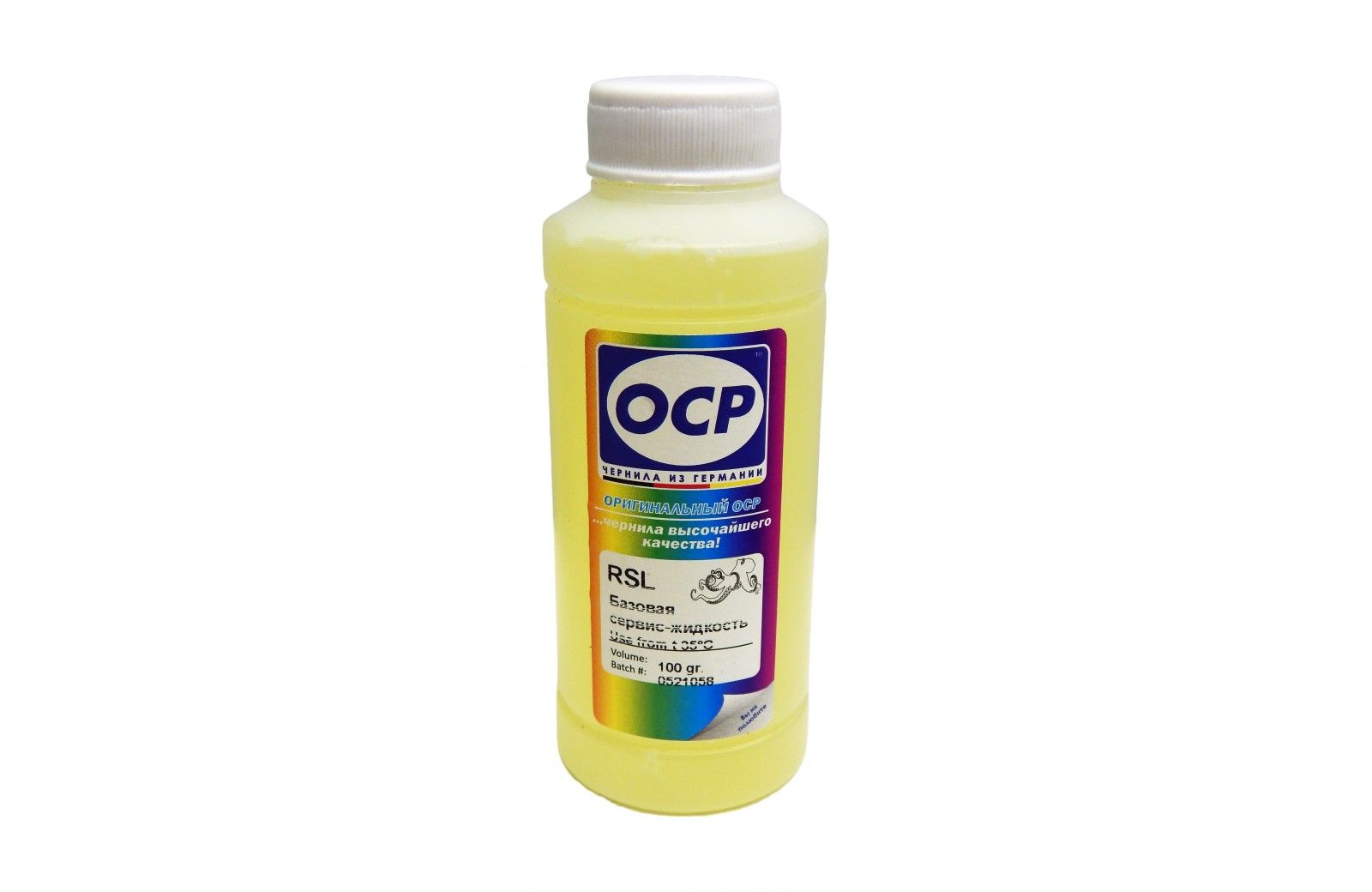 OCPRSL,RinseSolutionLiquid-базоваясервиснаяжидкостьOCP(желтогоцвета),100gr