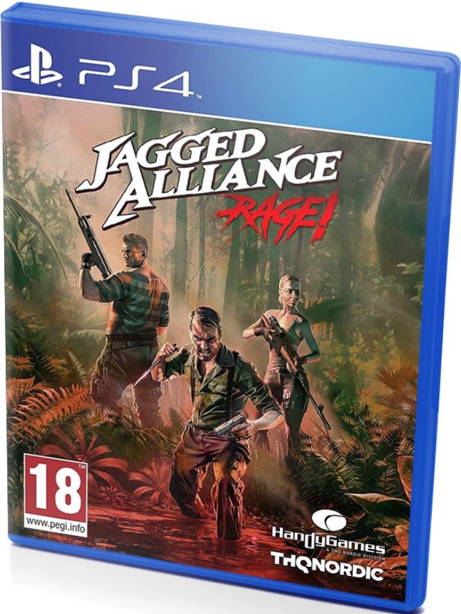 Игра Jagged Alliance: Rage! (PlayStation 4, Русская версия)