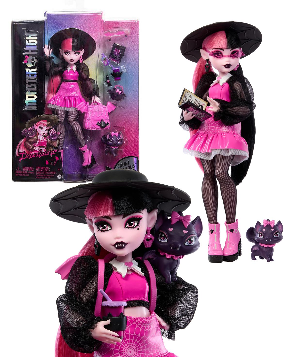 Monster High. Клодин. Развивающая книжка с наклейками