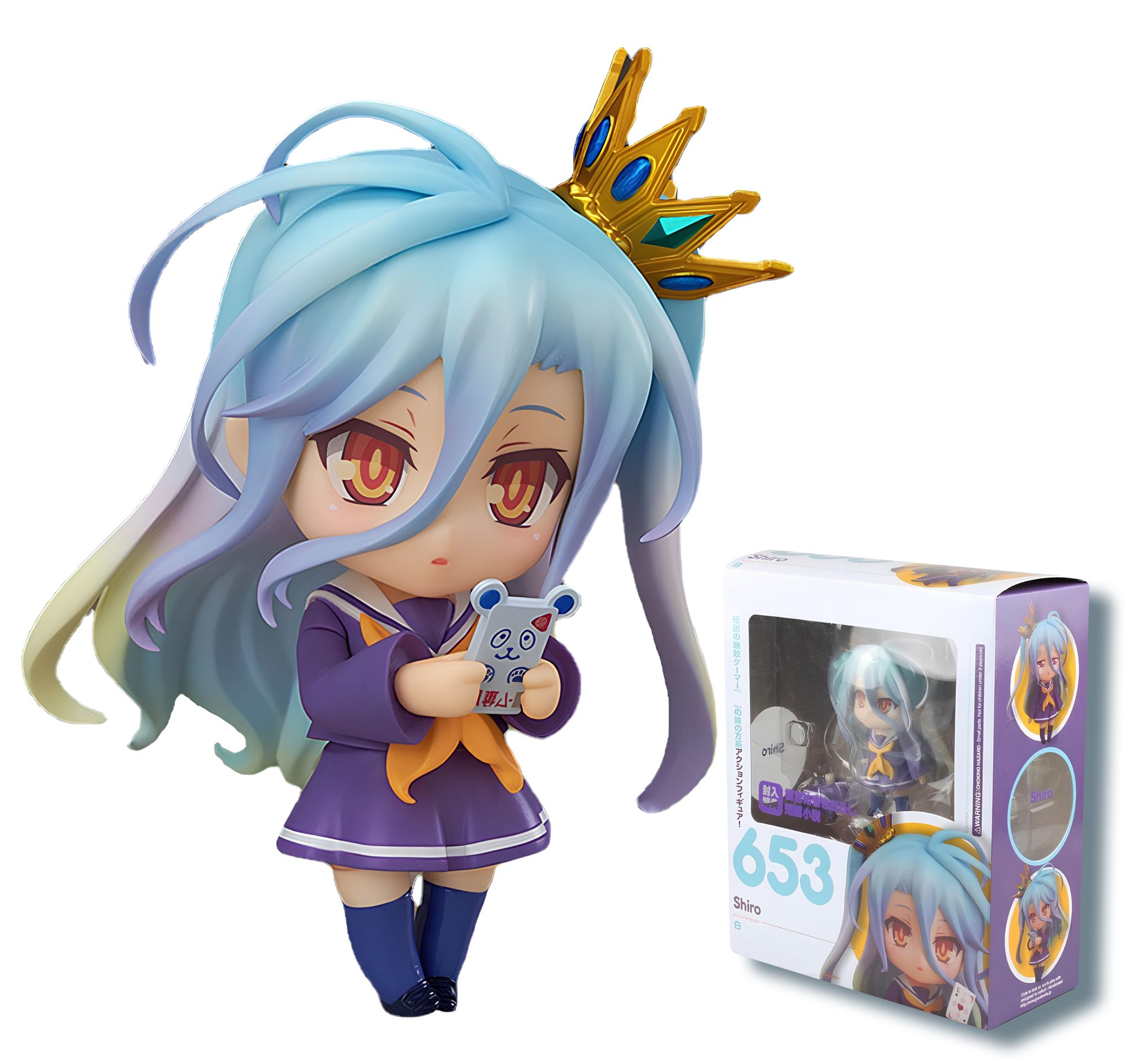 Фигурка Нет игры нет жизни Широ / No game No life Shiro (10см) 653