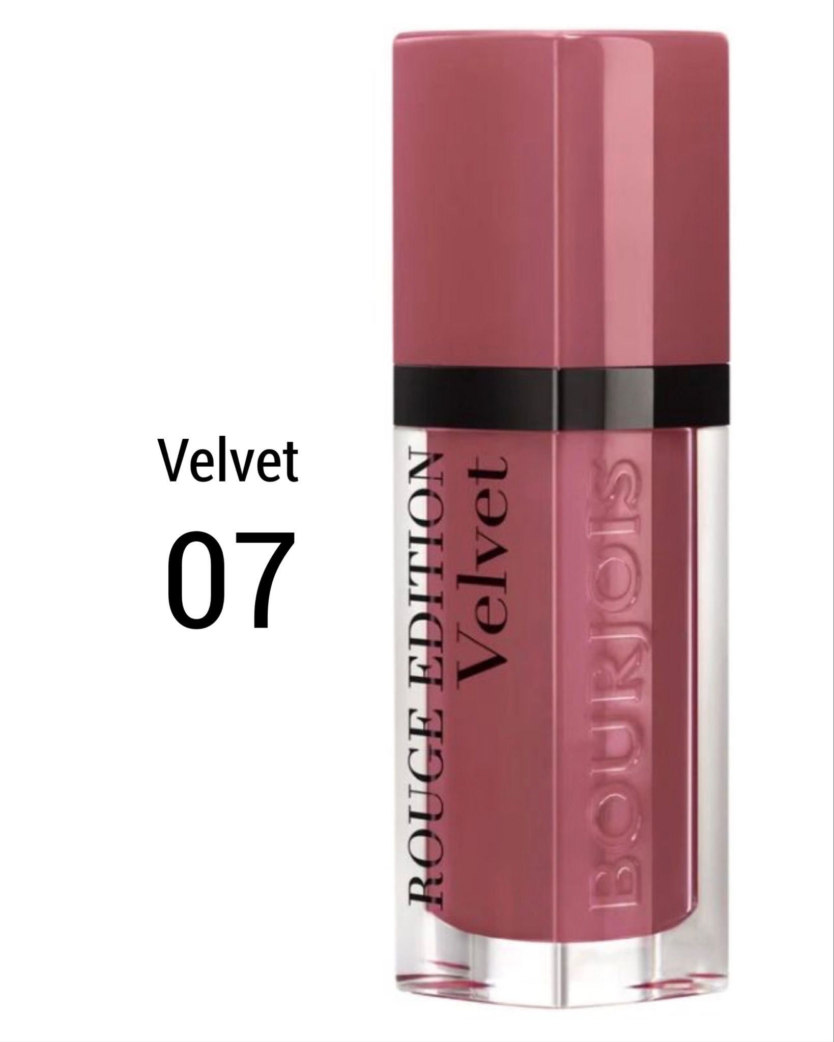 Бархатный флюид для губ Bourjois Rouge Edition Velvet тон 07 - купить с  доставкой по выгодным ценам в интернет-магазине OZON (1502495250)