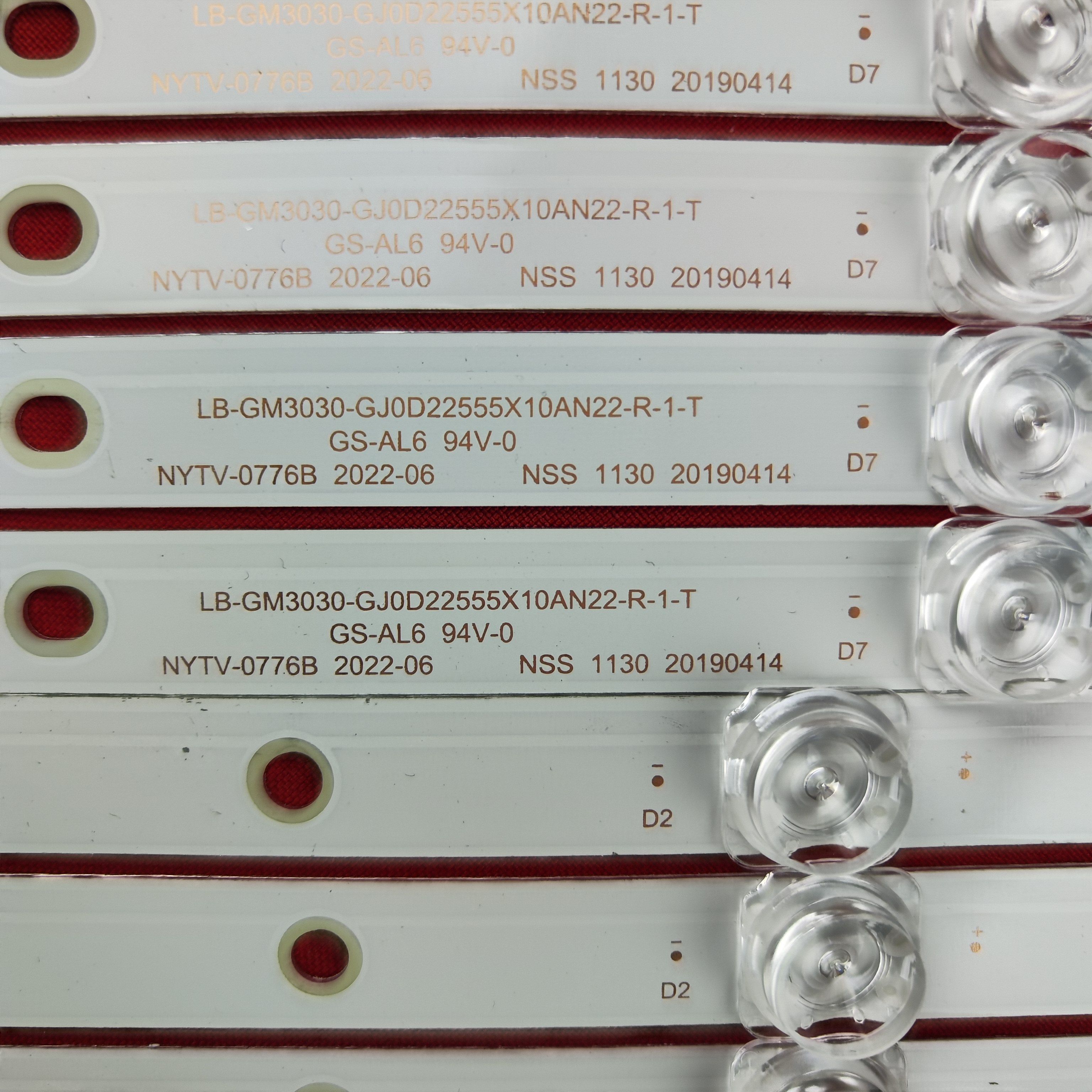 Подсветка LB-GM3030-GJ0D22555X10AN22 для тв PHILIPS 55PUS6704 55PUS6804 55PUS730 55PUS7304/12 55PUS7334