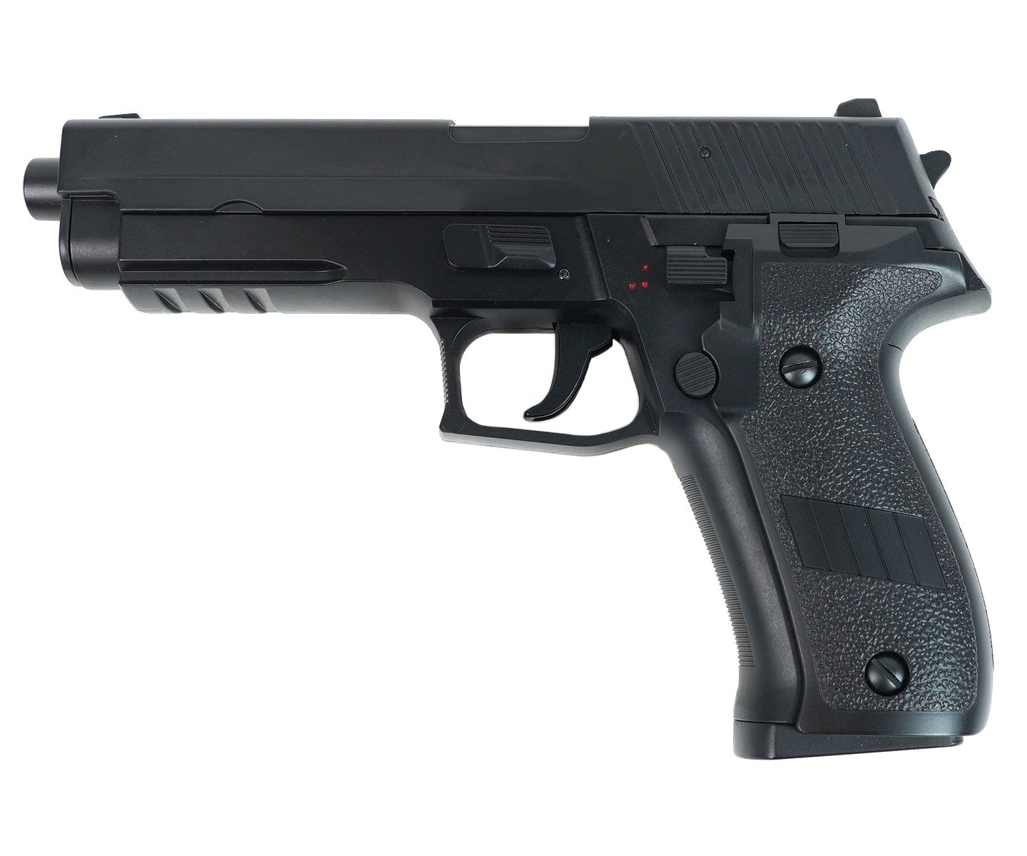 Страйкбольный пистолет Cyma SigSauer P226, Mosfet +UP гирбокс, Li-po, USB-зарядка (CM.122S)