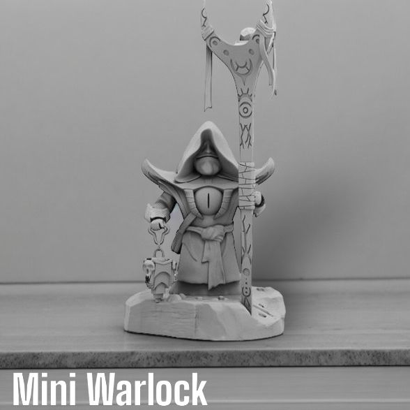 МодельMiniWarlock,дота