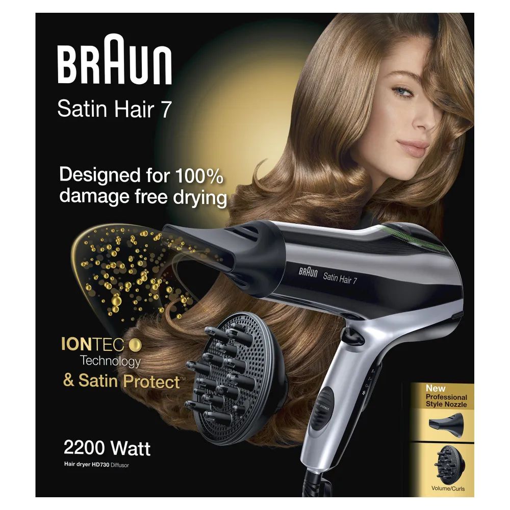 Braun Satin Hair 7 Расческа Купить