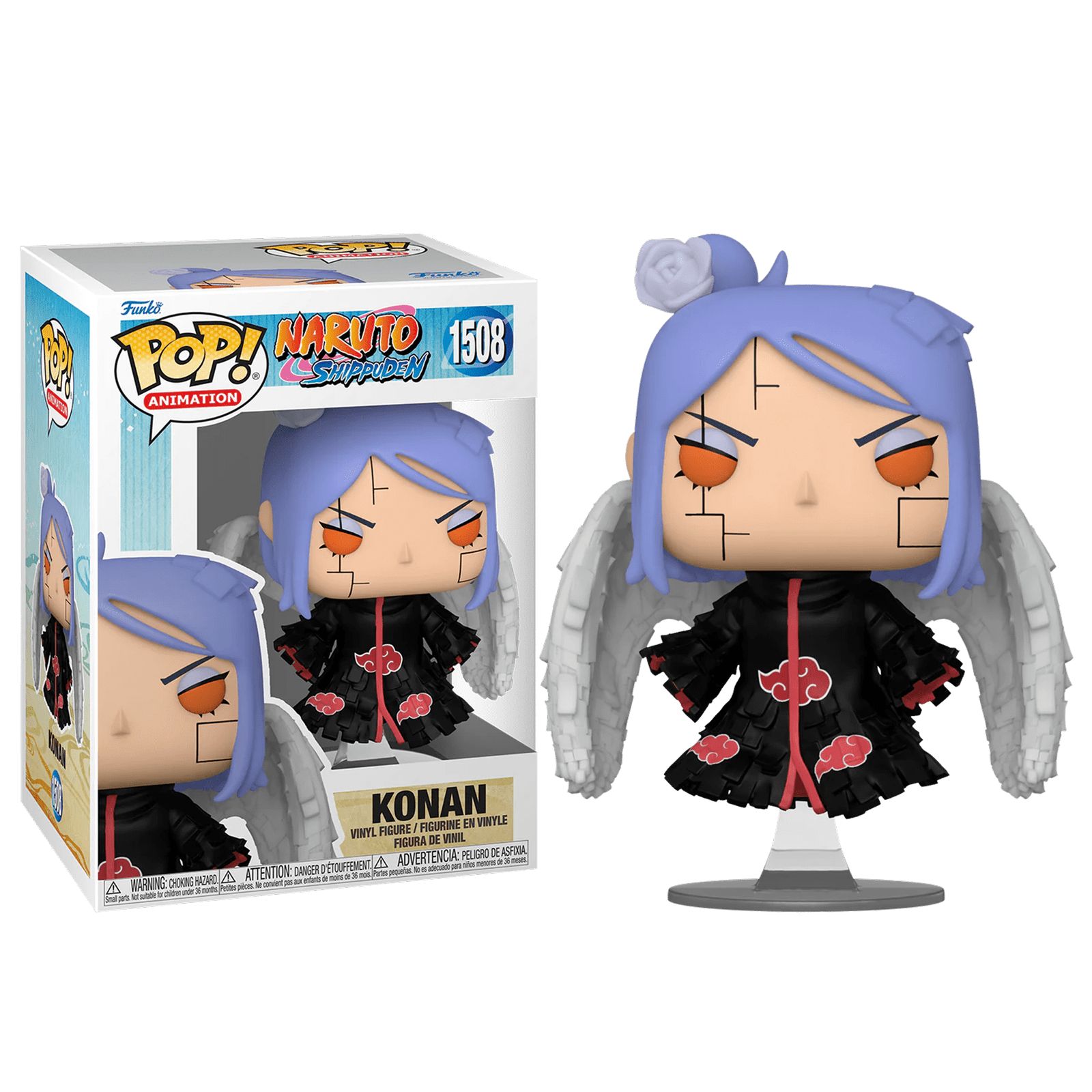 Фигурка Funko Pop! Naruto Shippuden: Konan (Фанко Поп Конан из аниме Наруто:  Ураганные хроники) - купить с доставкой по выгодным ценам в  интернет-магазине OZON (1525779340)